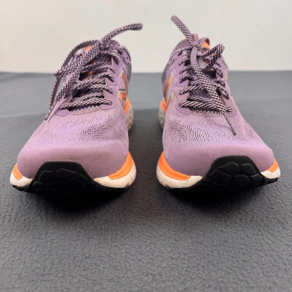 New Balance Fresh Foam 680v7 Women 8.5 Purple Orange Running Shoes W680FP7